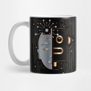 Human Vs Robot (Artificial Intelligence) Mug